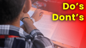 Effective Exam Preparation Dos and Don’ts